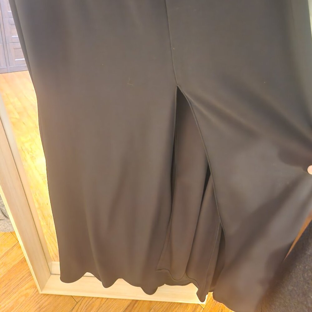 XSCAPE Petite Illusion-Inset Mermaid Gown Formal - Picture 7 of 7